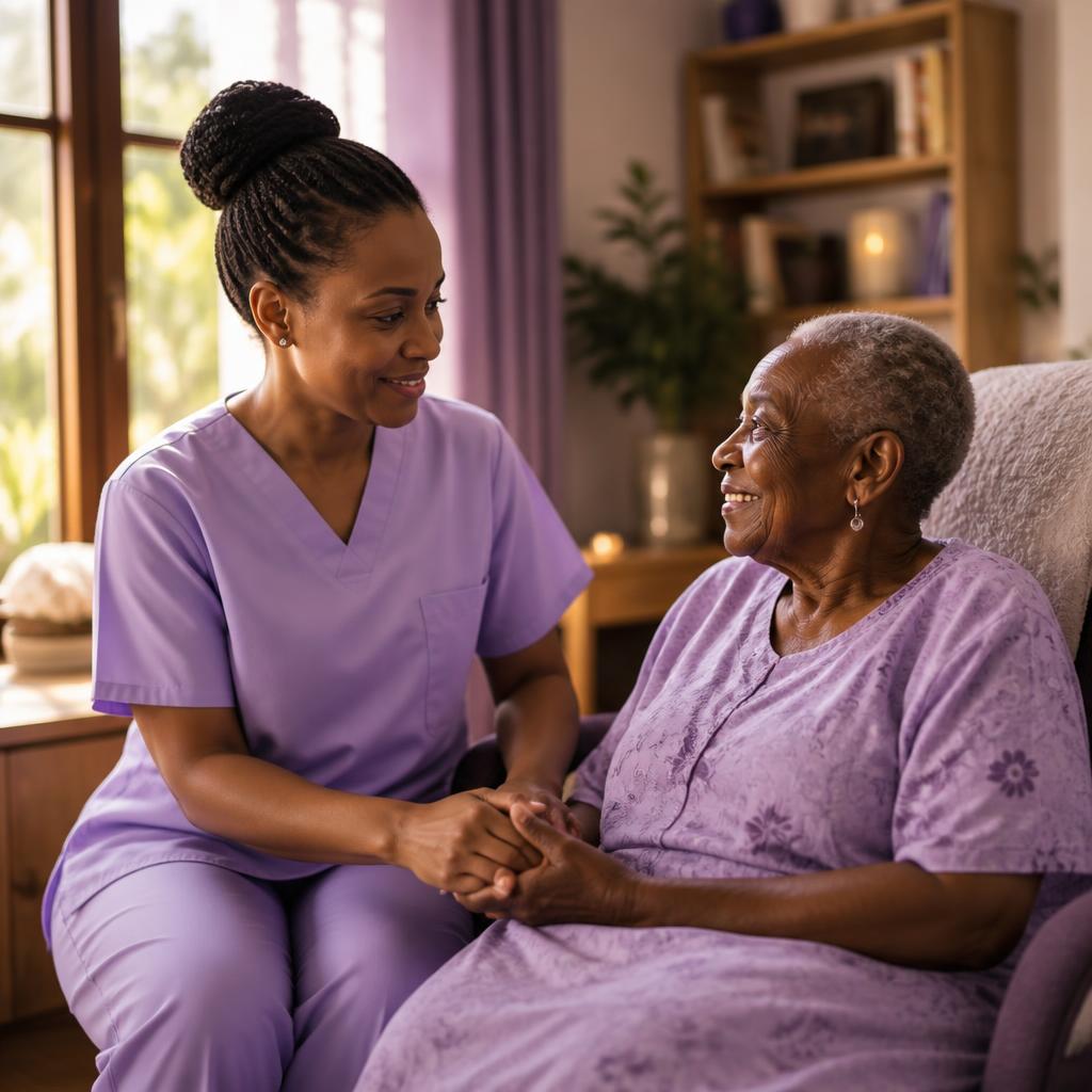 Evercare caregiver and elder